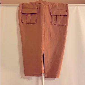 Rose Pencil Skirt